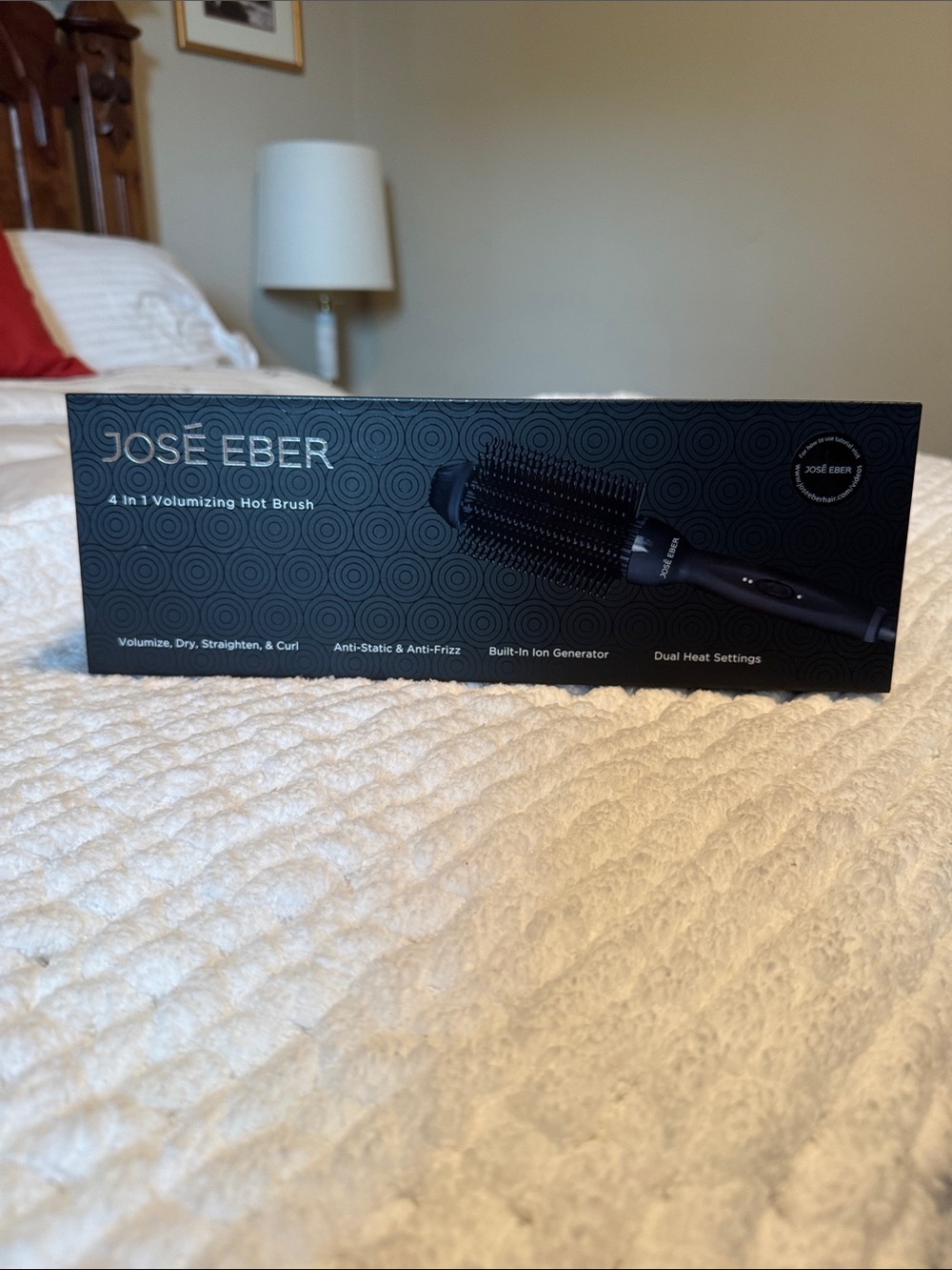 Jose Eber Volumizing 4 in 1 Hot Brush in Blue and Black